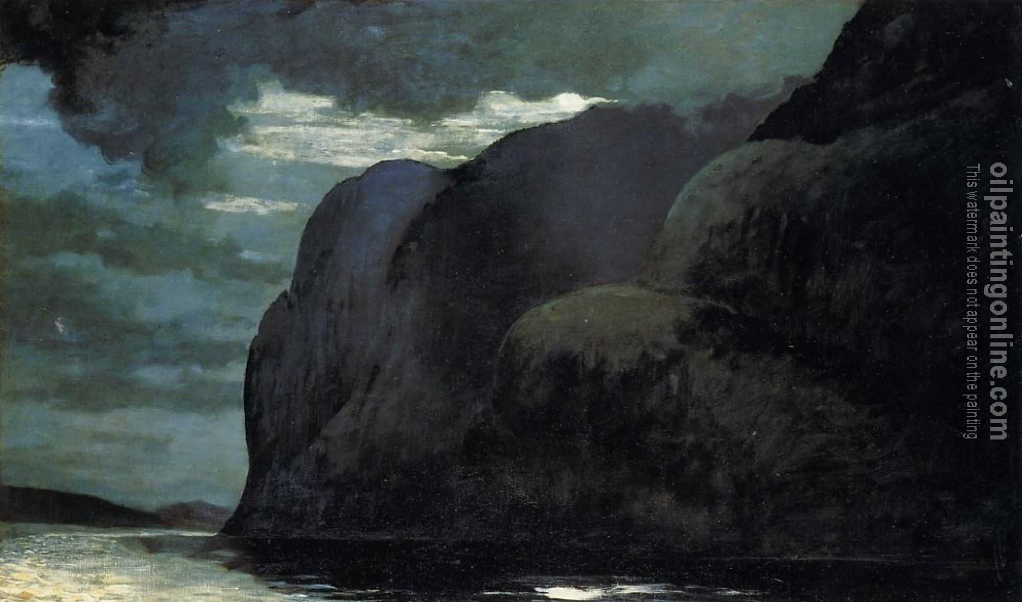 Homer, Winslow - Cape Trinity, Saguenay River